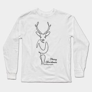 Christmas reindeer Long Sleeve T-Shirt